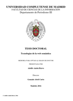 Tecnologías de la Web Semántica